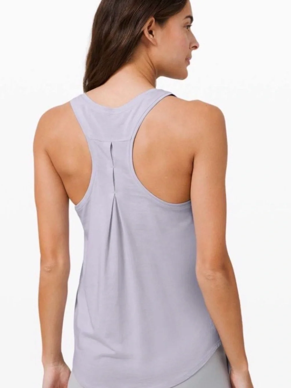 Lululemon Love Tank Pleated Army Green. Size 6. Excellent condition